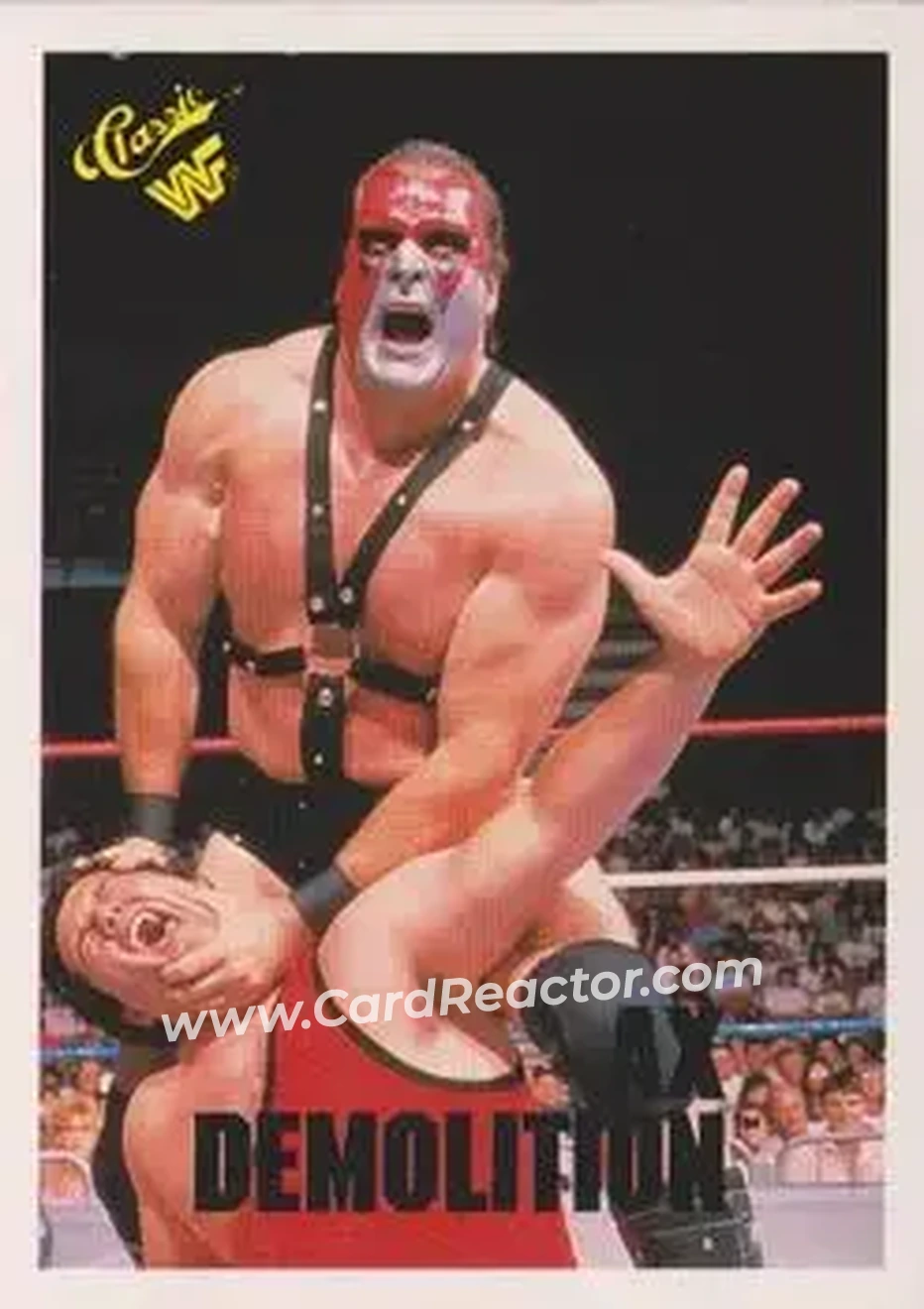 1990 Classic WWF #107 - Demolition 1990 Classic WWF #107 - Demolition