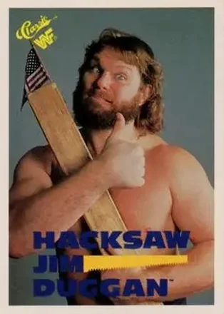 1990 Classic WWF #110 - Hacksaw Jim Duggan