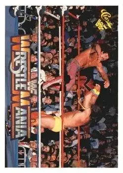 1990 Classic WWF The History of Wrestlemania #104 - Card #104 - Front
