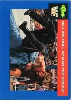 1991 Classic WWF Superstars #24 - "The Million Dollar Man" Ted DiBiase - Front