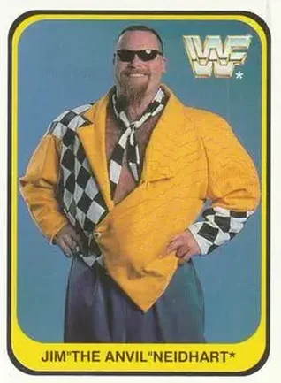 1991 Merlin WWF #22 - Jim "The Anvil" Neidhart 1991 Merlin WWF #22 - Jim "The Anvil" Neidhart