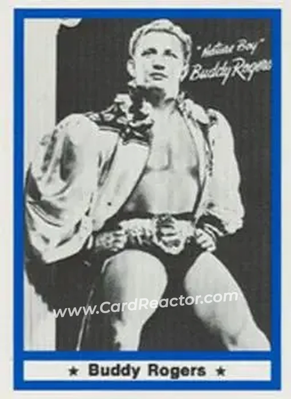 1991 Imagine Wrestling Legends #20 - Buddy Rogers 1991 Imagine Wrestling Legends #20 - Buddy Rogers