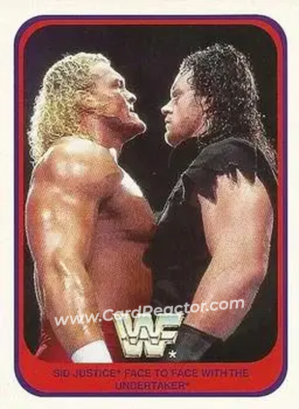 1991 Merlin WWF (German) #37 - Card #37