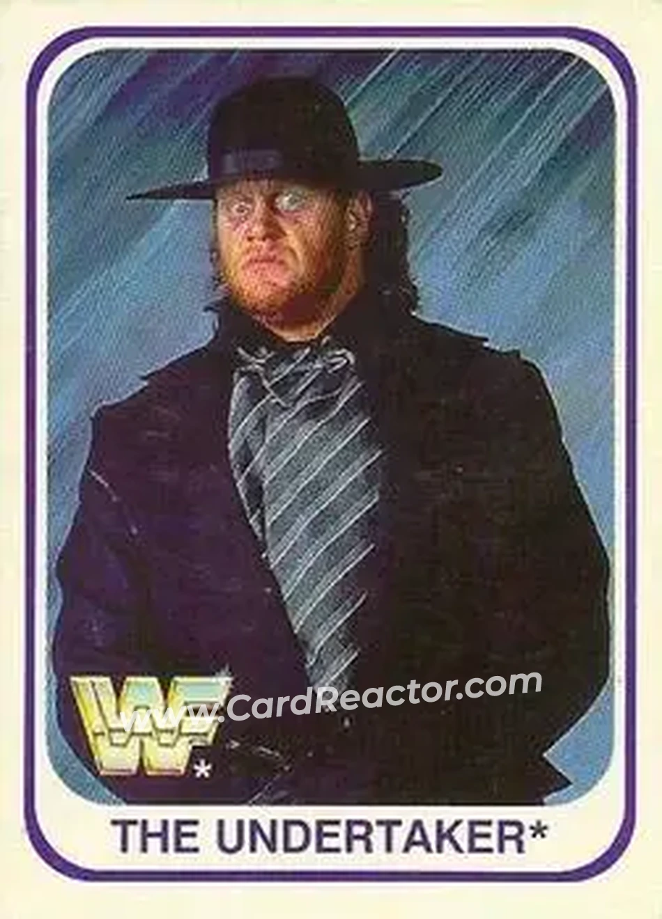 1991 Merlin WWF (German) #40 - The Undertaker