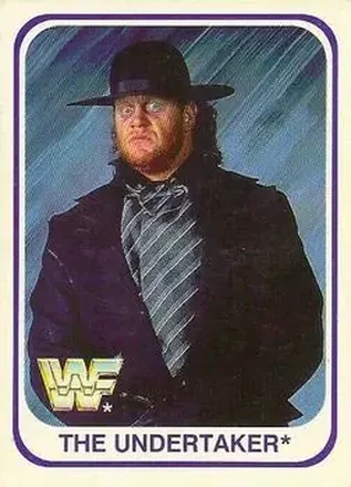 1991 Merlin WWF (German) #40 - The Undertaker