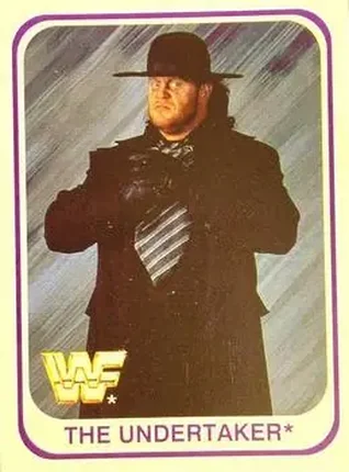 1991 Merlin WWF (Italian) #30 - The Undertaker