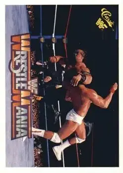 1990 Classic WWF The History of Wrestlemania #115 - Card #115