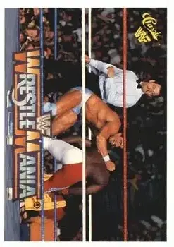 1990 Classic WWF The History of Wrestlemania #116 - Card #116 - Front