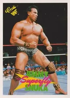1990 Classic WWF #114 - Superfly Jimmy Snuka