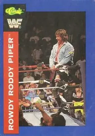 1991 Classic WWF Superstars #31 - Rowdy Roddy Piper