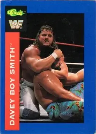 1991 Classic WWF Superstars #33 - Davey Boy Smith