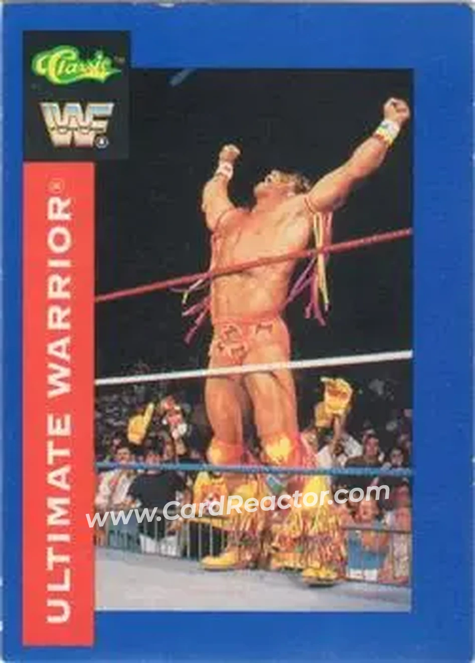 1991 Classic WWF Superstars #36 - The Ultimate Warrior