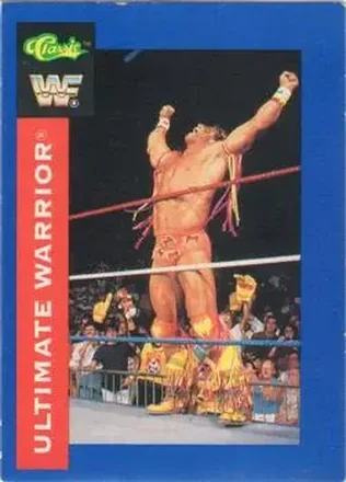 1991 Classic WWF Superstars #36 - The Ultimate Warrior
