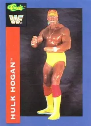 1991 Classic WWF Superstars #40 - Hulk Hogan