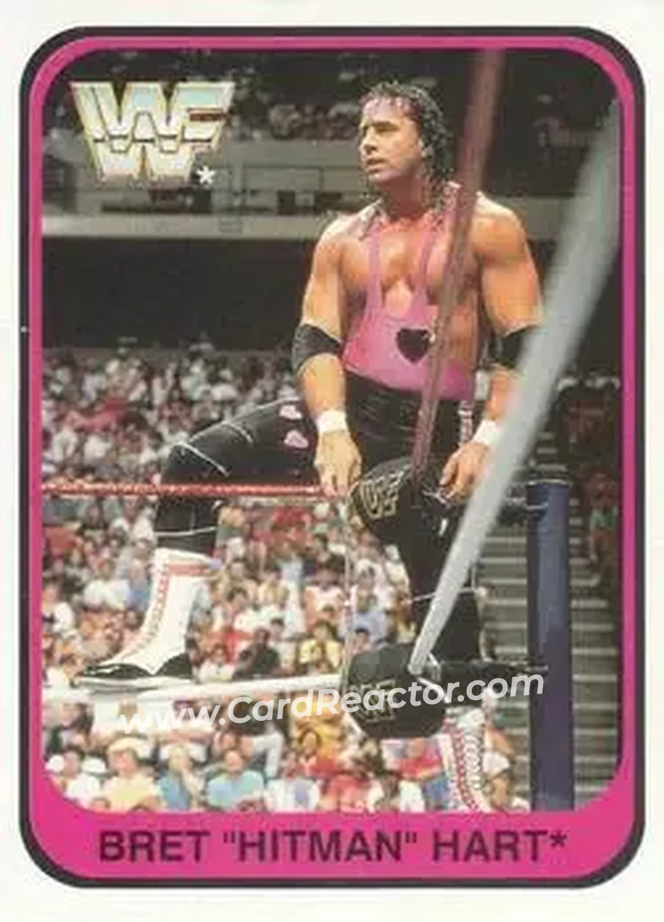 1991 Merlin WWF #32 - Bret "Hit Man" Hart