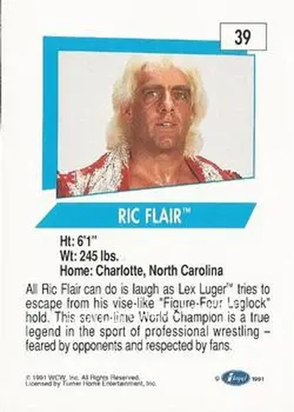 1991 Impel WCW #39 - Ric Flair