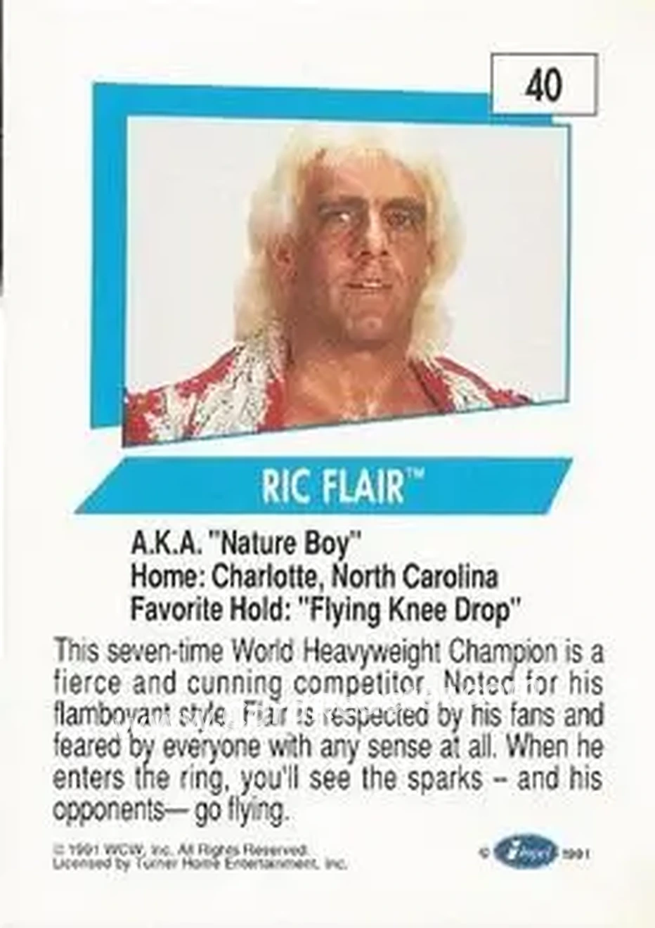 1991 Impel WCW #40 - Ric Flair