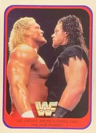 1991 Merlin WWF (Italian) #37 - Card #37