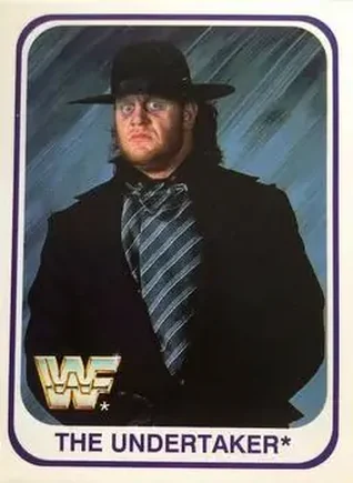 1991 Merlin WWF (Italian) #40 - The Undertaker