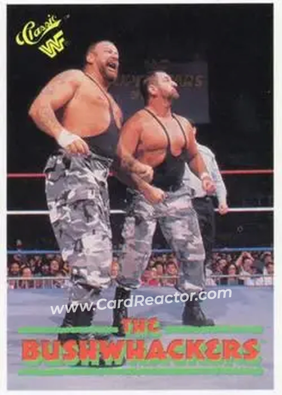 1990 Classic WWF #116 - The Bushwhackers (Butch & Luke)