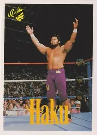 1990 Classic WWF #120 - Haku