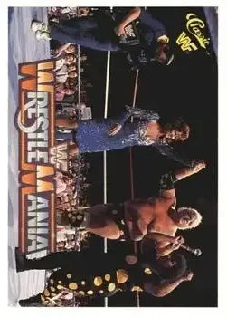 1990 Classic WWF The History of Wrestlemania #122 - Card #122 - Front