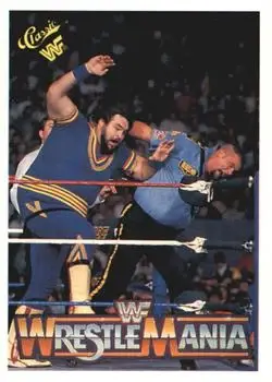 1990 Classic WWF The History of Wrestlemania #130 - Card #130