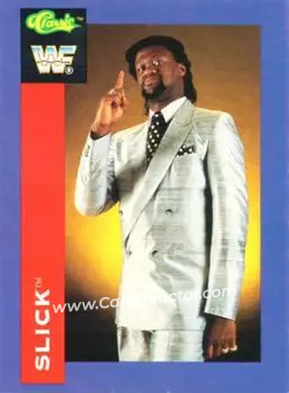 1991 Classic WWF Superstars #45 - Slick