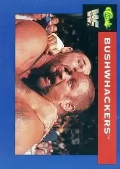 1991 Classic WWF Superstars #50 - The Bushwhackers (Butch & Luke)