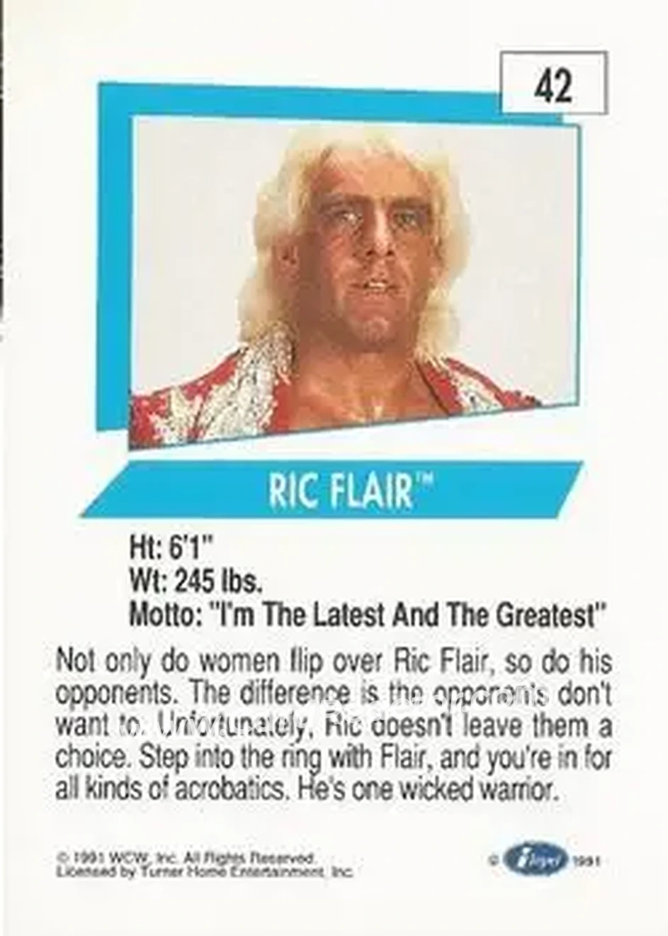 1991 Impel WCW #42 - Ric Flair