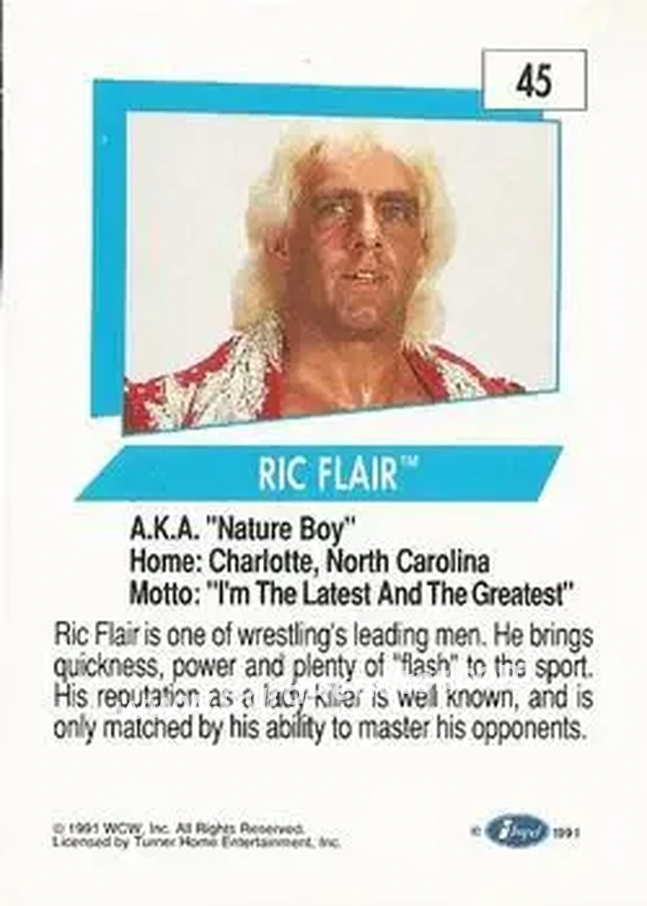 1991 Impel WCW #45 - Ric Flair