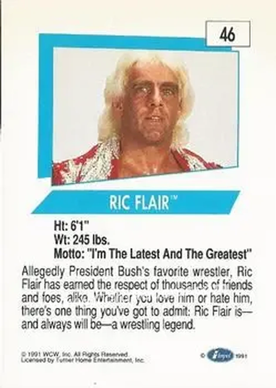 1991 Impel WCW #46 - Ric Flair