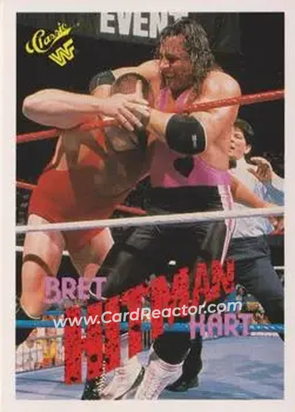 1990 Classic WWF #123 - Bret "Hit Man" Hart