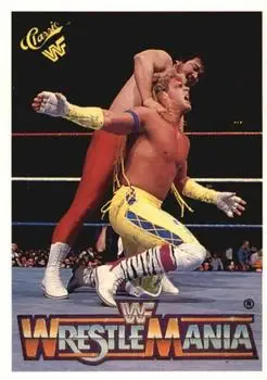 1990 Classic WWF The History of Wrestlemania #131 - Card #131 - Front