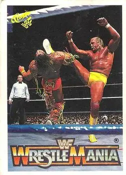 1990 Classic WWF The History of Wrestlemania #132 - Card #132 - Front 1990 Classic WWF The History of Wrestlemania #132 - Card #132 - Front