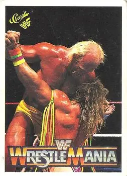 1990 Classic WWF The History of Wrestlemania #133 - Card #133