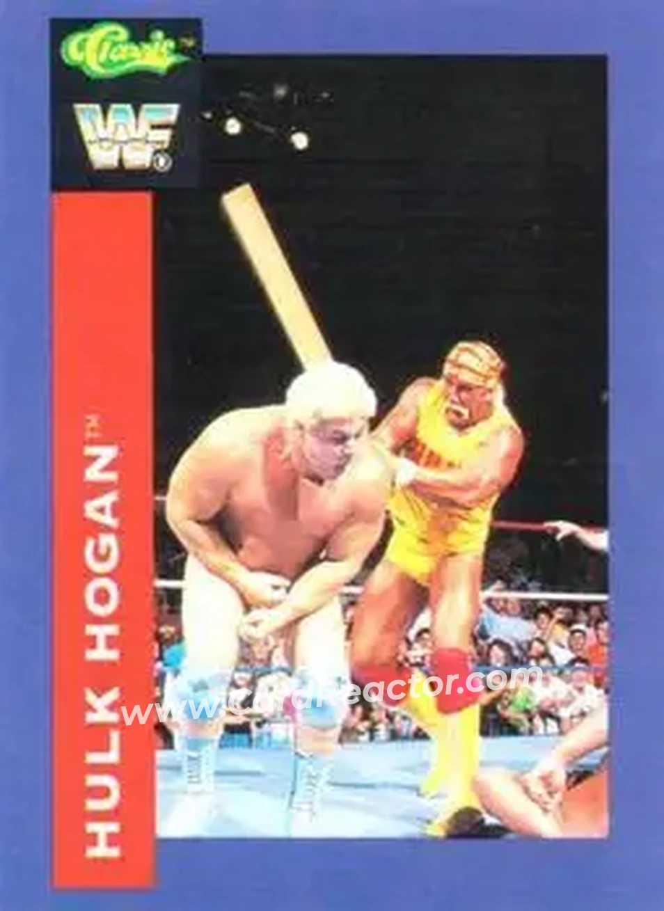 1991 Classic WWF Superstars #52 - Hulk Hogan