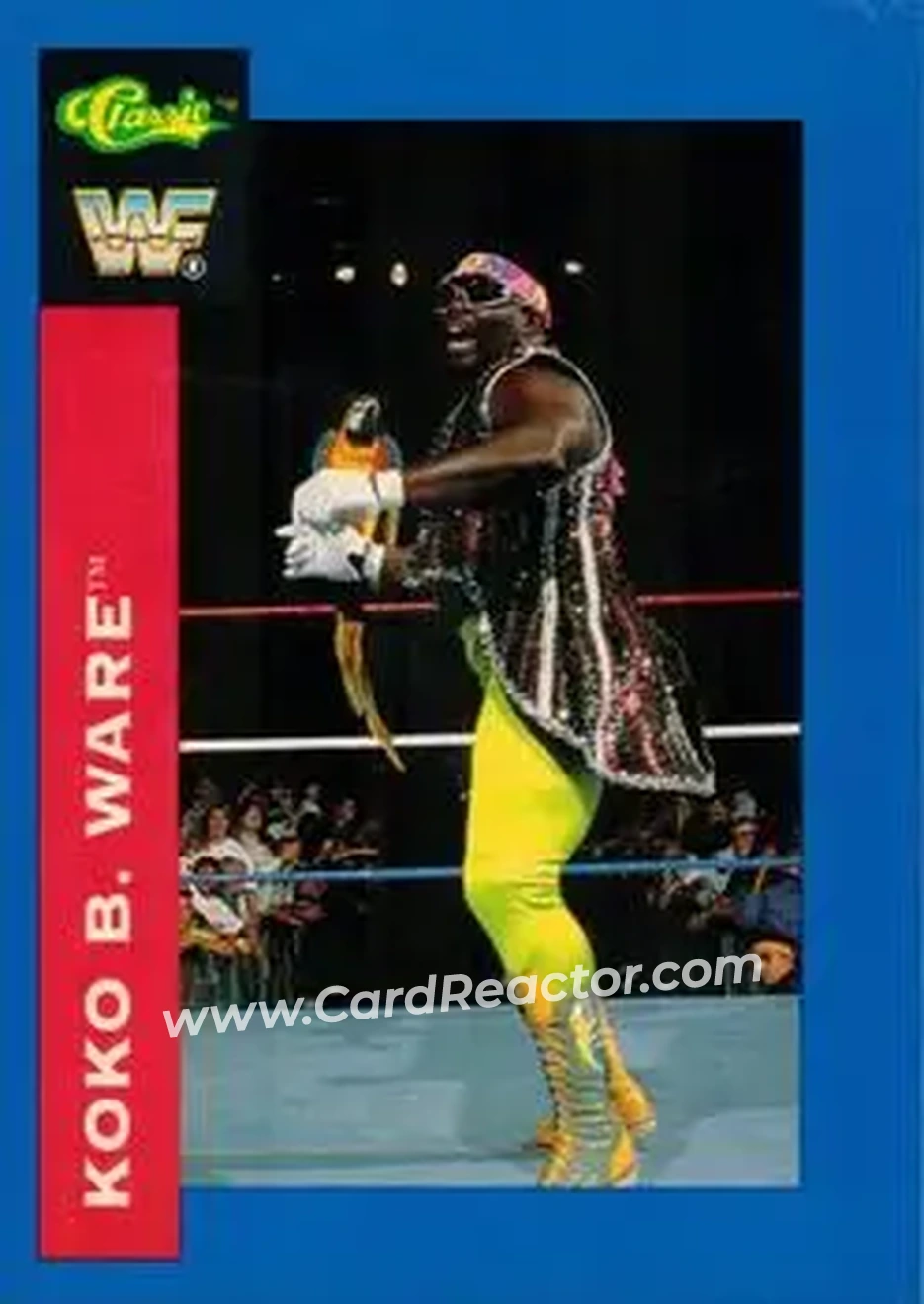 1991 Classic WWF Superstars #53 - Koko B. Ware 1991 Classic WWF Superstars #53 - Koko B. Ware