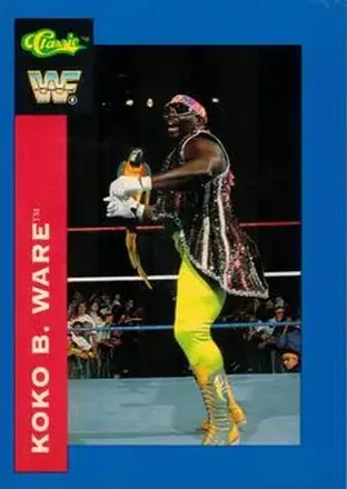 1991 Classic WWF Superstars #53 - Koko B. Ware 1991 Classic WWF Superstars #53 - Koko B. Ware