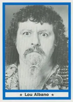 1991 Imagine Wrestling Legends #42 - Captain Lou Albano - Front 1991 Imagine Wrestling Legends #42 - Captain Lou Albano - Front