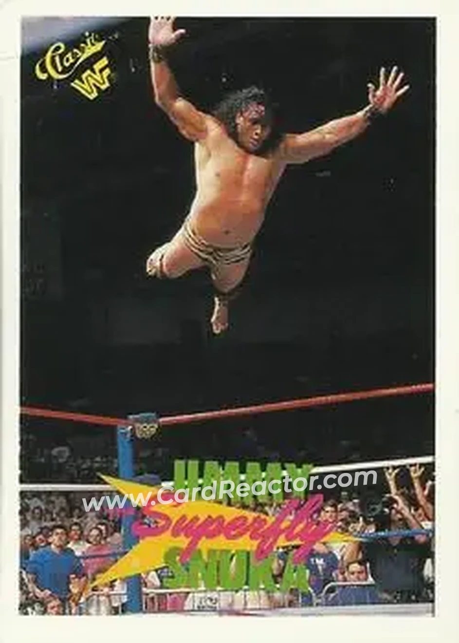 1990 Classic WWF #131 - Superfly Jimmy Snuka