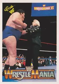1990 Classic WWF The History of Wrestlemania #141 - Card #141 - Front 1990 Classic WWF The History of Wrestlemania #141 - Card #141 - Front