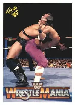 1990 Classic WWF The History of Wrestlemania #142 - Card #142