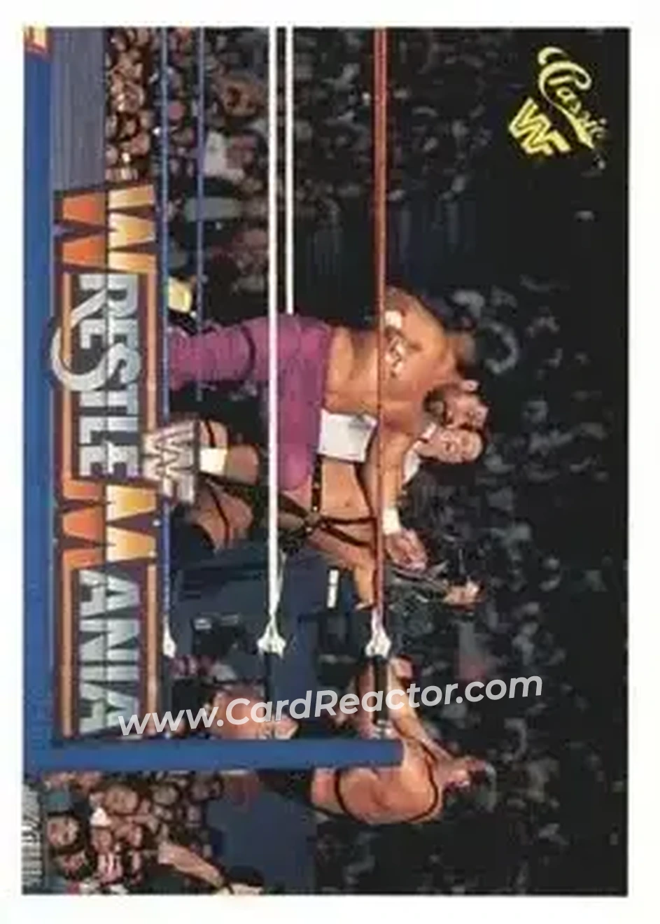 1990 Classic WWF The History of Wrestlemania #143 - Card #143