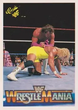 1990 Classic WWF The History of Wrestlemania #144 - Card #144 - Front