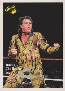 1990 Classic WWF The History of Wrestlemania #146 - Brutus "The Barber" Beefcake