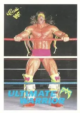 1990 Classic WWF The History of Wrestlemania #147 - The Ultimate Warrior