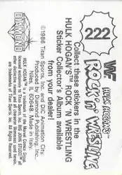 1986 Hulk Hogan's Rock 'n' Wrestling Stickers #222 - Captain Lou Albano