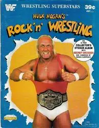 1986 Hulk Hogan's Rock 'n' Wrestling Stickers #NNO - Card #NNO