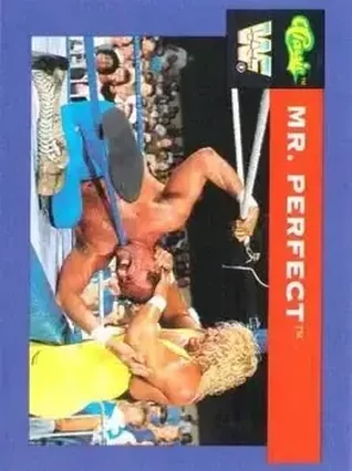 1991 Classic WWF Superstars #63 - Mr. Perfect 1991 Classic WWF Superstars #63 - Mr. Perfect